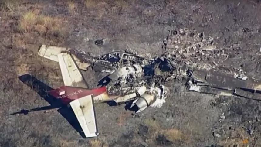 Six dead in private jet crash outside Los Angeles
