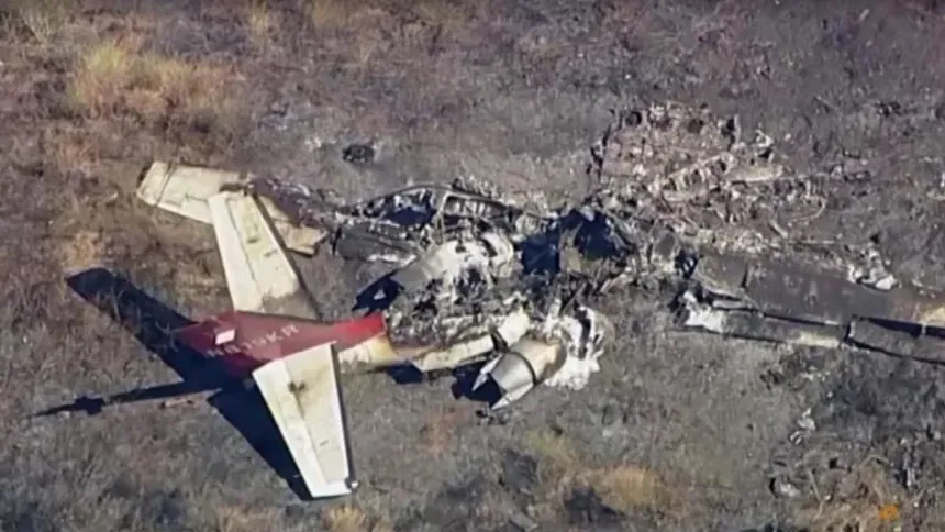 Six dead in private jet crash outside Los Angeles