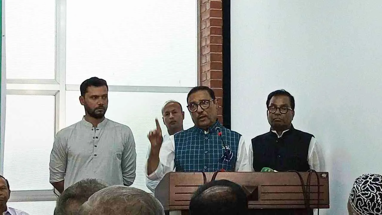 এমপি আনার অপকর্মে জড়িত কিনা তা তদন্তে বেরিয়ে আসবে: ওবায়দুল কাদের