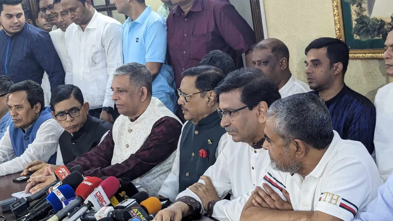 আ.লীগের সব রকম কমিটি গঠন ও সম্মেলন বন্ধ : ওবায়দুল  কাদের