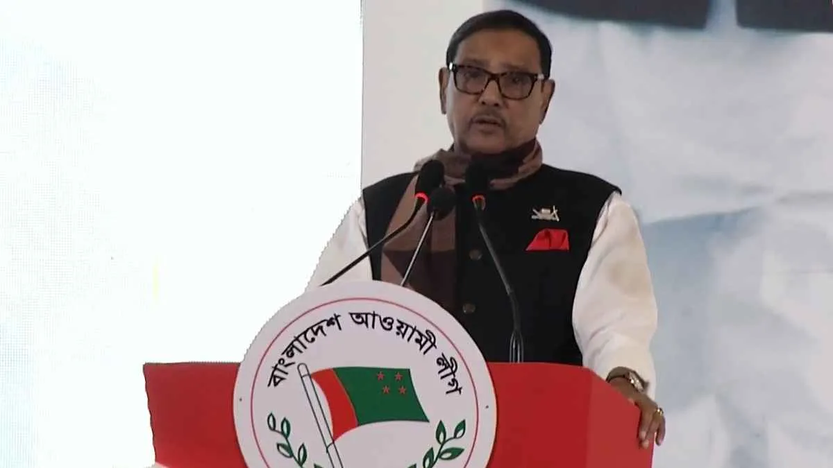এমন কোনো সংকট নেই যে সংলাপের প্রয়োজনীয়তা আছে: ওবায়দুল কাদের
