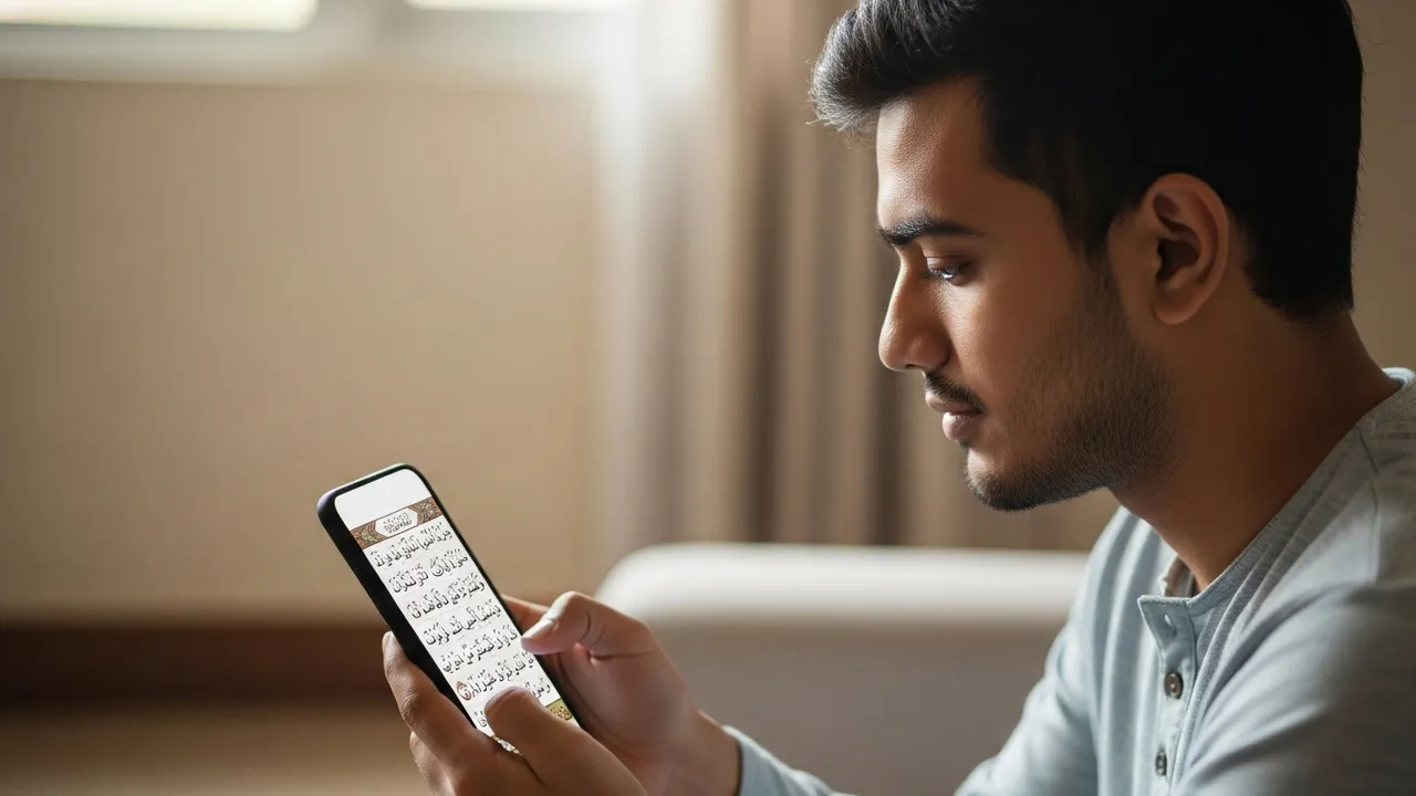 মোবাইলে কোরআন পড়লে যা হয়