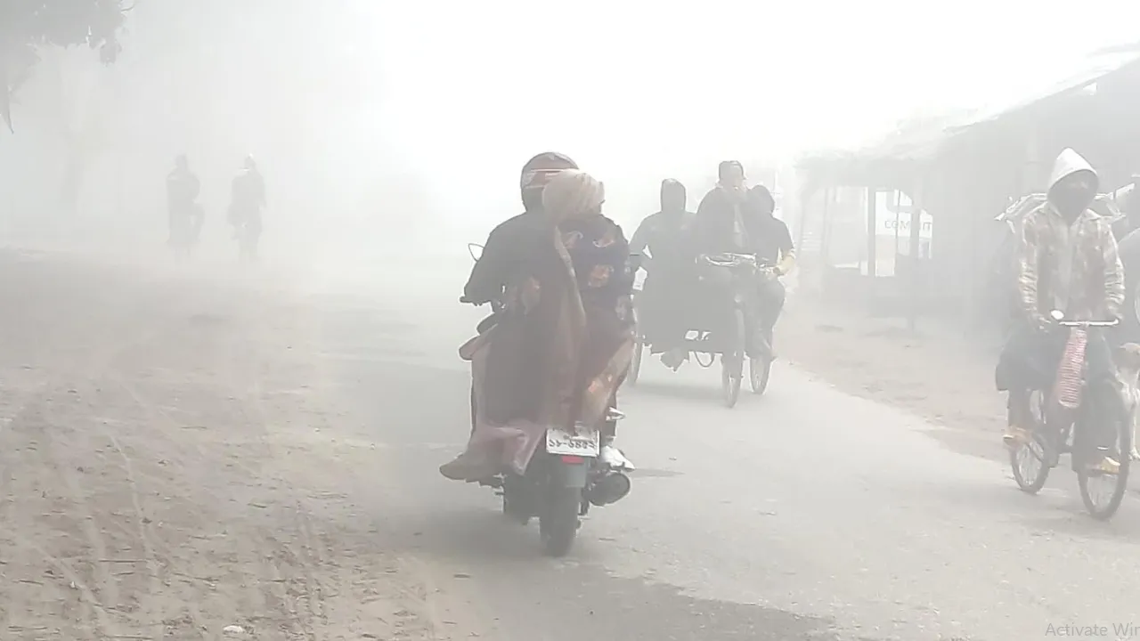 দিনাজপুরের তাপমাত্রা নামল ১০ ডিগ্রিতে