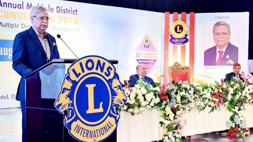 উন্নয়নমূলক কর্মকাণ্ডে লায়নদের সর্বাত্মক সহযোগিতা প্রদানের আহ্বান রাষ্ট্রপতির