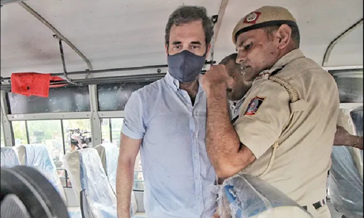 Rahul Gandhi Detained During Protest: "Modi-ji Is King, Police State"