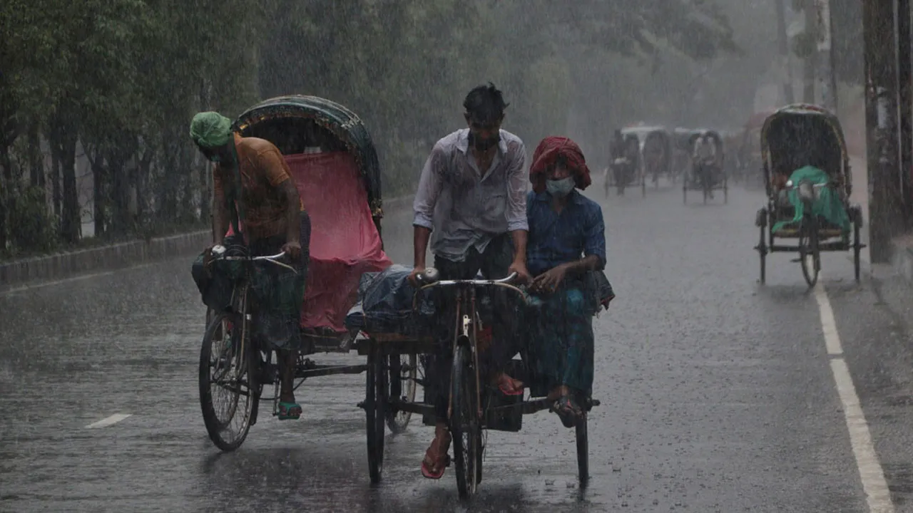 ঢাকায় আজও বৃষ্টির আভাস