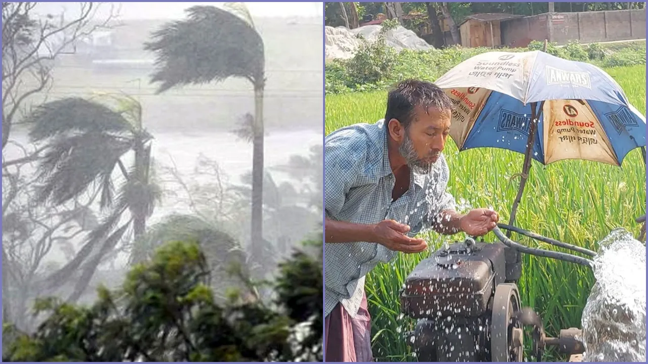 ছয় বিভাগে বৃষ্টির সঙ্গে বাড়বে দিন ও রাতের তাপমাত্রা