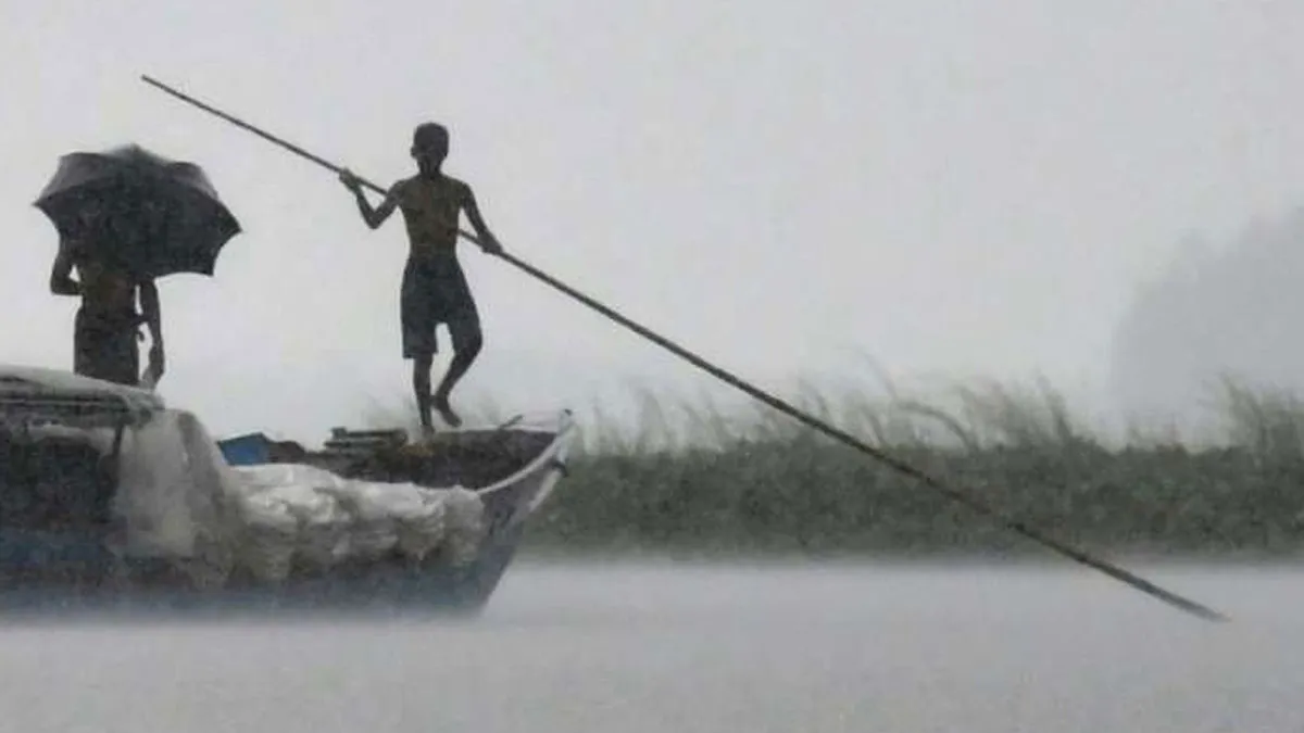 ১৯ অঞ্চলে ঝোড়ো বৃষ্টির আভাস