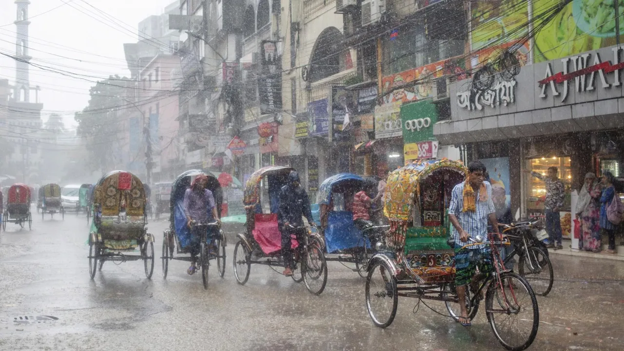 রোববার দুপুরে কমবে বৃষ্টি, মিলবে রোদের দেখা