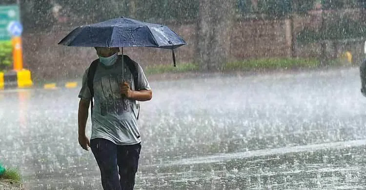 ৫ অঞ্চলে ঝড়ো বৃষ্টির আভাস