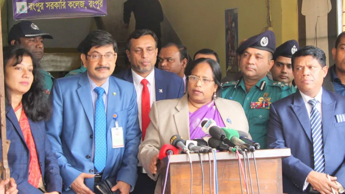 রসিক নির্বাচনে দ্বিগুণ ইভিএম প্রস্তুত রাখা হয়েছে : রাশেদা সুলতানা