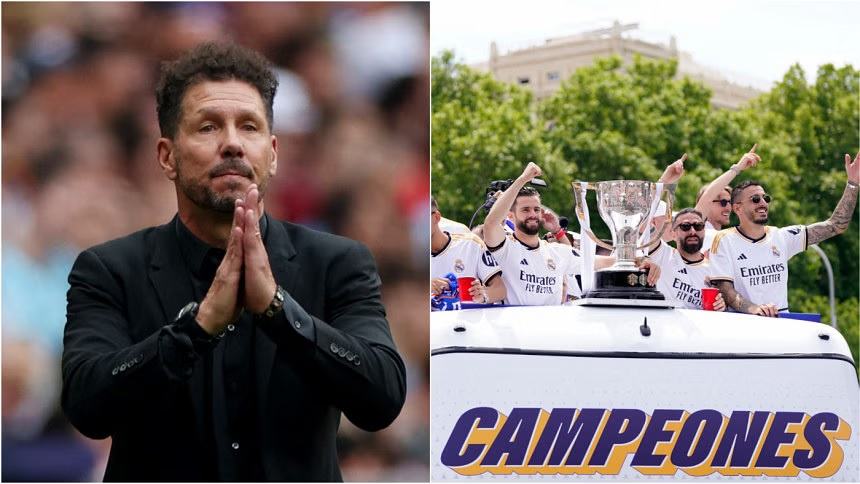 Real Madrid are the world's best team: Simeone