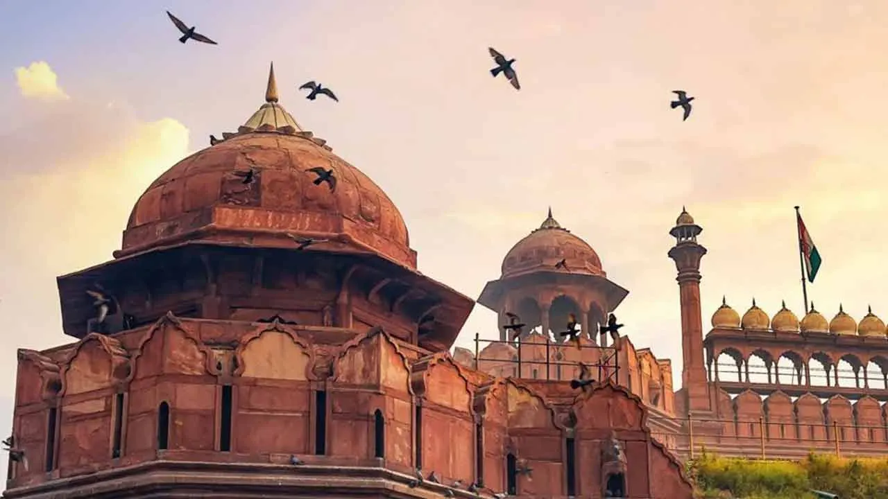 দিল্লির বিষাক্ত বাতাসে কালো হয়ে যাচ্ছে ঐতিহাসিক লালকেল্লা