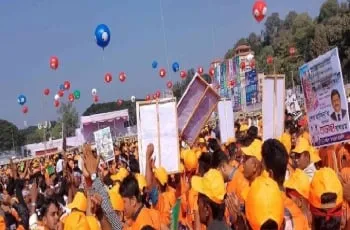 প্রধানমন্ত্রীর জনসভা : মিছিল-স্লোগানে মুখর চট্টগ্রাম নগর