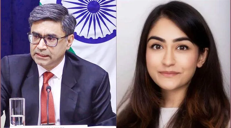ভারতে ট্রোলিংয়ের মুখে বিক্রম মিশ্রি ও তার মেয়ে