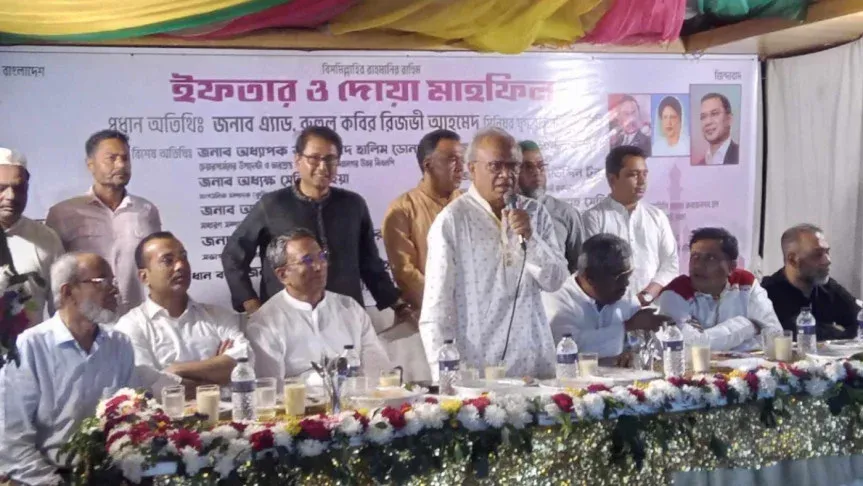 লড়াই ছাড়া কোনো বিকল্প নেই : রিজভী