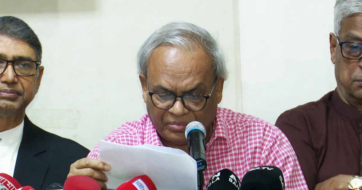ডিমেনসিয়া নয়, ওবায়দুল কাদেরের অ্যামনেসিয়া : রিজভী