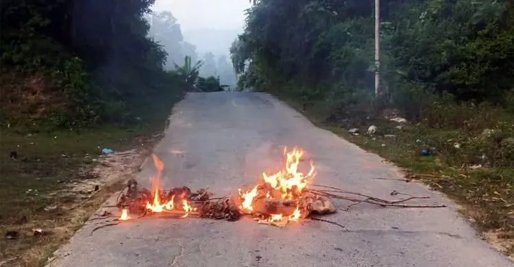 চতুর্থ দিনেও বন্ধ সাজেক সড়ক