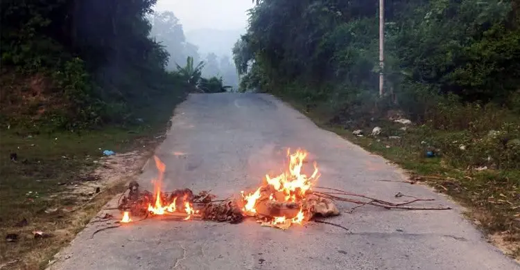 চতুর্থ দিনেও বন্ধ সাজেক সড়ক