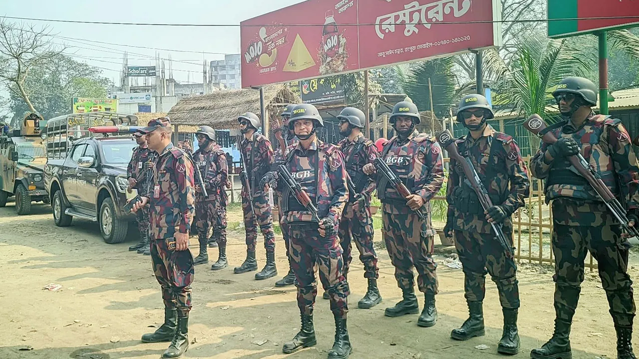 রংপুর বিভাগে ঝুঁকিতে ২৫০০ কেন্দ্র, ৬ স্তরের নিরাপত্তা