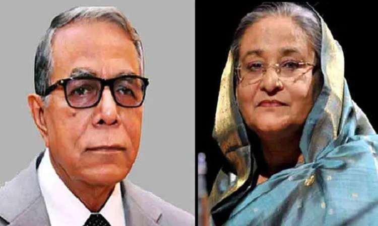 সাবেক রাষ্ট্রপতির মৃত্যুতে রাষ্ট্রপতি আবদুল হামিদ ও প্রধানমন্ত্রীর শোক প্রকাশ