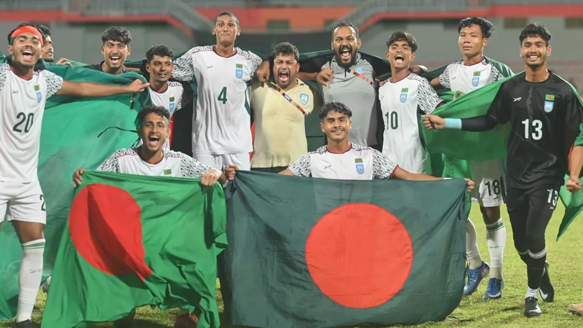 ভারতকে উড়িয়ে সাফের চ্যাম্পিয়ন বাংলাদেশ