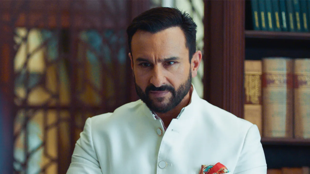 Where was Saif when Taimur was born?