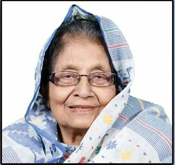 সৈয়দা সাজেদা চৌধুরীর প্রথম মৃত্যুবার্ষিকী আজ
