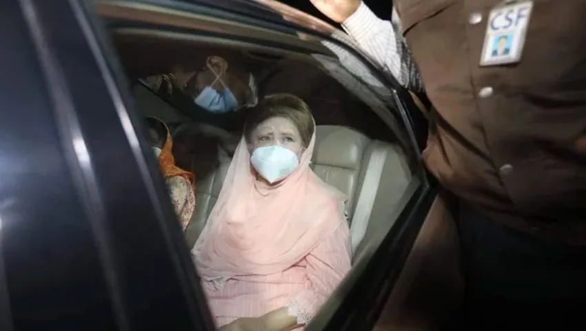 হাসপাতাল থেকে সন্ধ্যায় বাসায় ফিরছেন খালেদা জিয়া