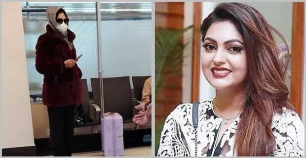 লন্ডনে যাওয়ার পথে বিমানবন্দরে আটকে দেওয়া হলো অভিনেত্রী নিপুণকে