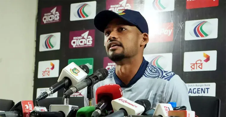 নতুন-বল খেলায় ব্যর্থতার কথা বললেন শান্ত
