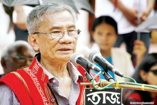 কলকাতা হয়ে দিল্লি যাচ্ছেন সন্তু লারমা