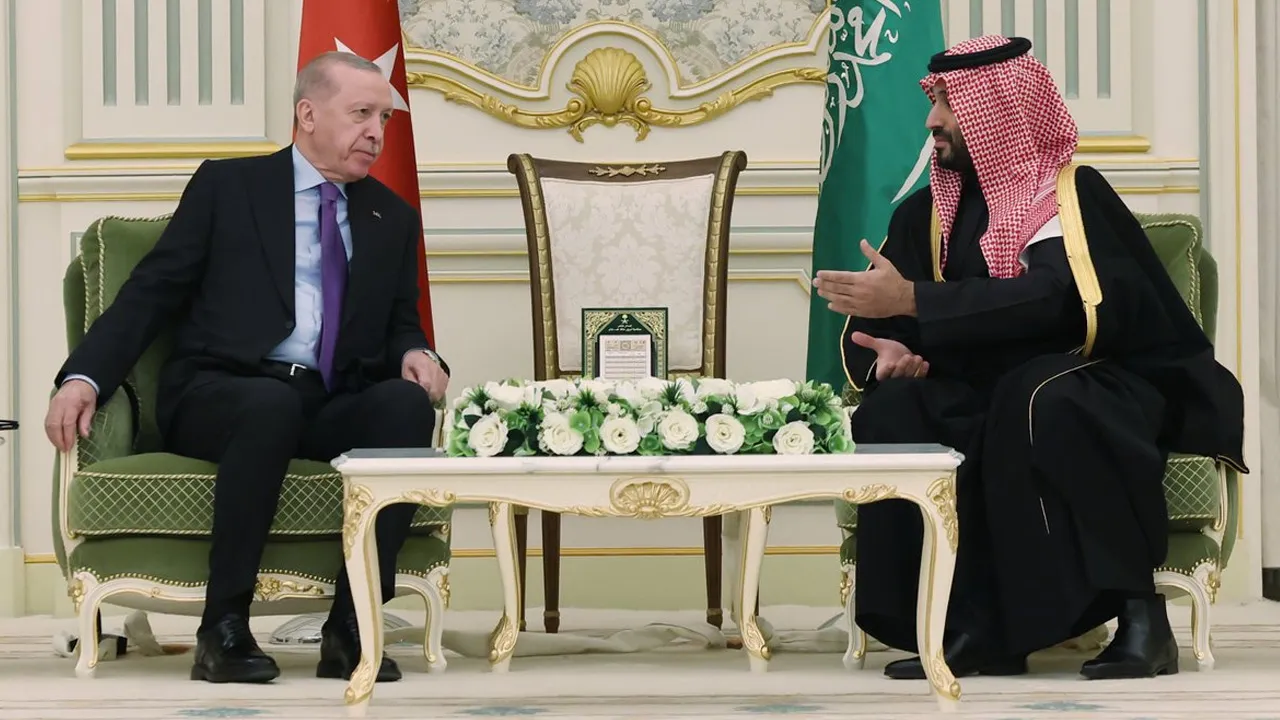 সৌদির ক্রাউন প্রিন্সের সঙ্গে তুরস্কের প্রেসিডেন্টের বৈঠক