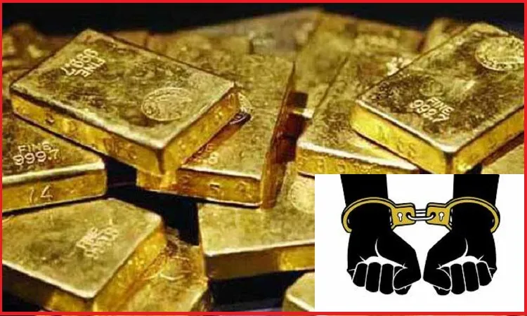 বিমানবন্দরে ১১ কেজি স্বর্ণসহ আটক ৪