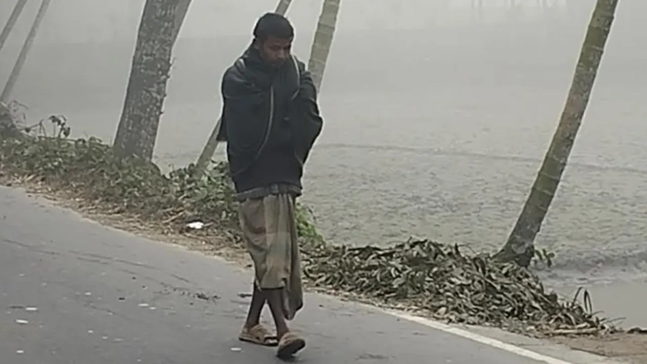 কুড়িগ্রামে বেড়েছে শীতের তীব্রতা, তাপমাত্রা ১০ দশমিক ১ ডিগ্রি