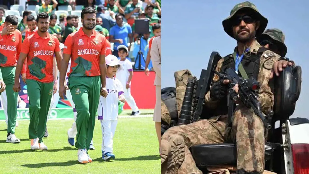 সাকিবদের নিরাপত্তায় পাকিস্তান সেনাবাহিনী