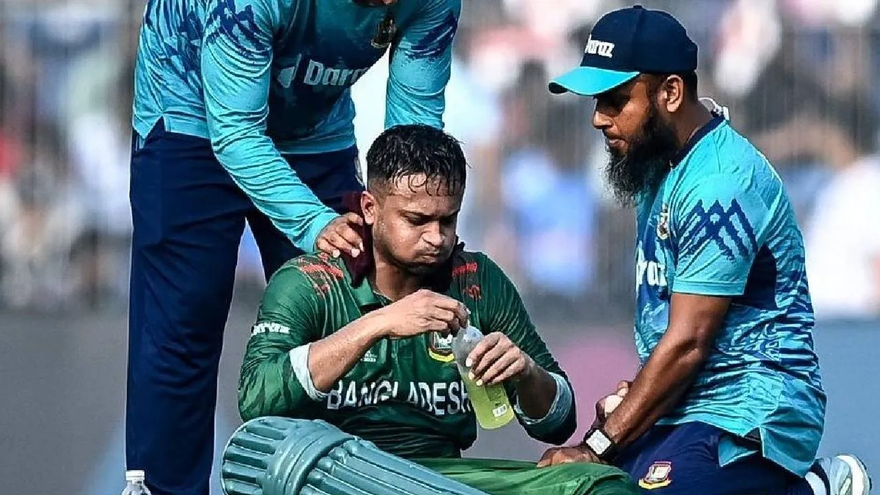 চোট নিয়েই খেলতে চান সাকিব, বড় ঝুঁকি নিতে চায় না টিম