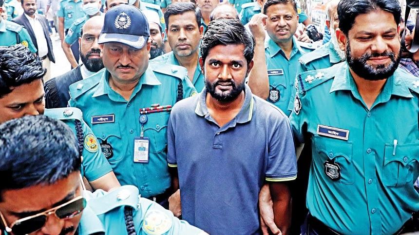 Shams sent to jail 35hrs after being picked up