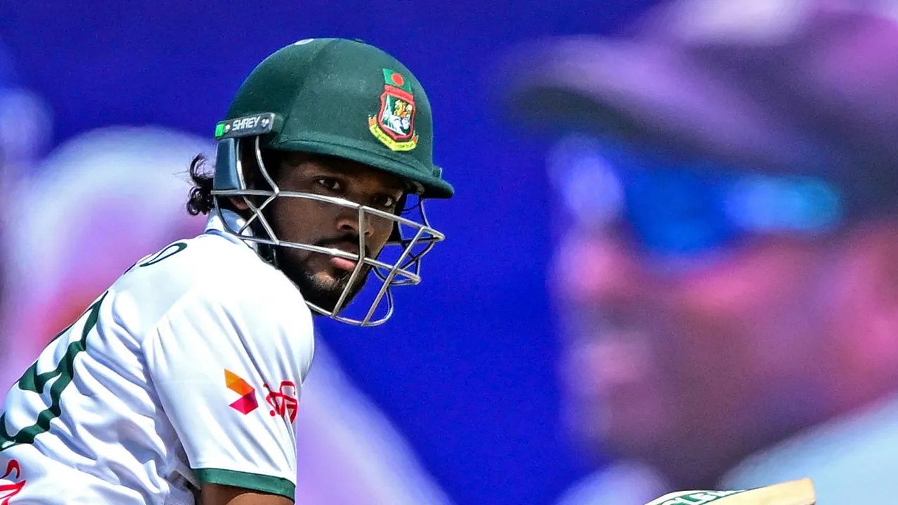 অবশেষে থামলেন শান্ত, হলো না রেকর্ড