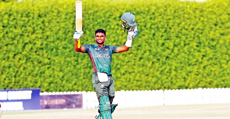শিবলির সেঞ্চুরিতে বিশাল সংগ্রহ বাংলাদেশের