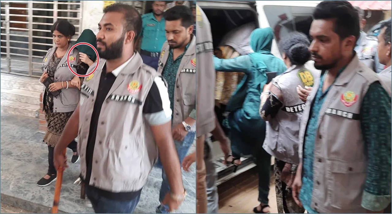 দায় স্বীকার করে জবানবন্দি দিচ্ছেন শিলাস্তি