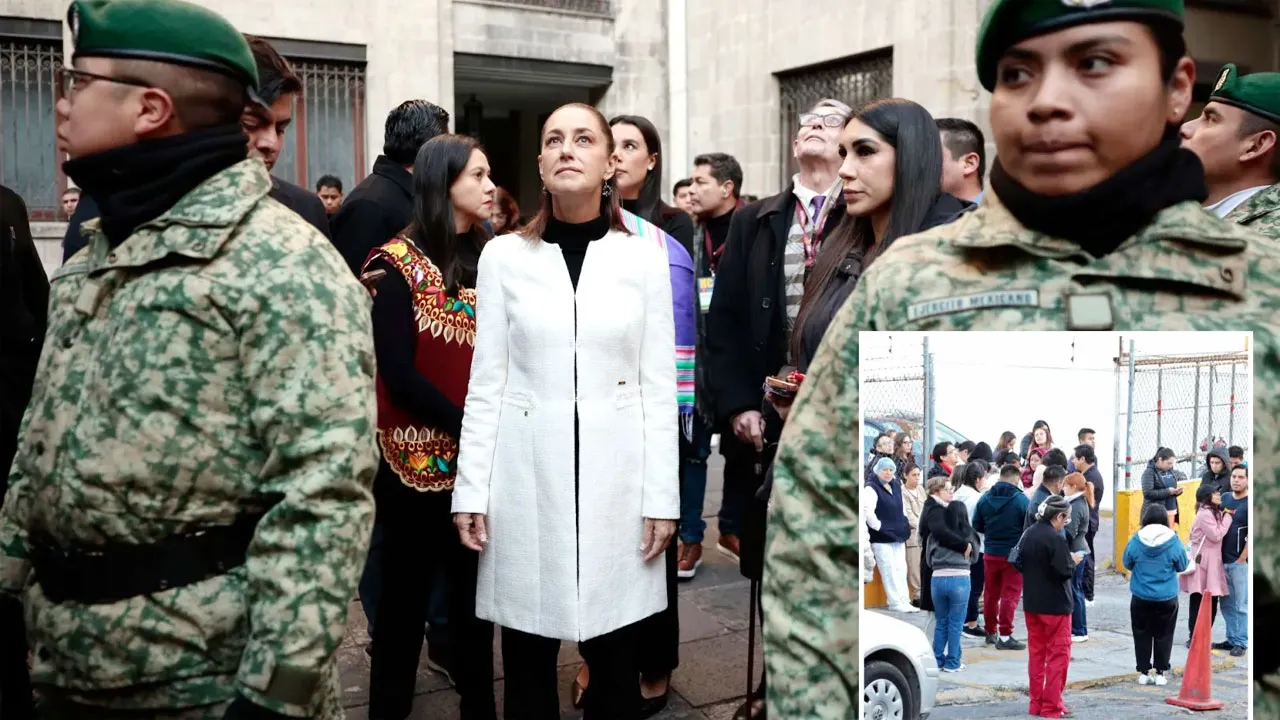 মেক্সিকোতে ৬.৫ মাত্রার ভূমিকম্প, ব্রিফিং ছেড়ে বেরিয়ে গেলেন প্রেসিডেন্ট