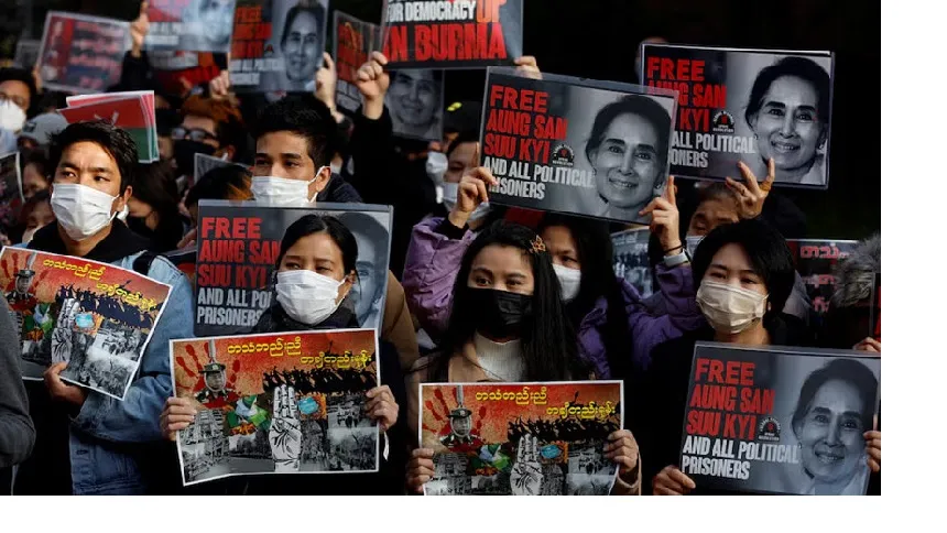 Myanmar's ex-leader Suu Kyi moved to house arrest