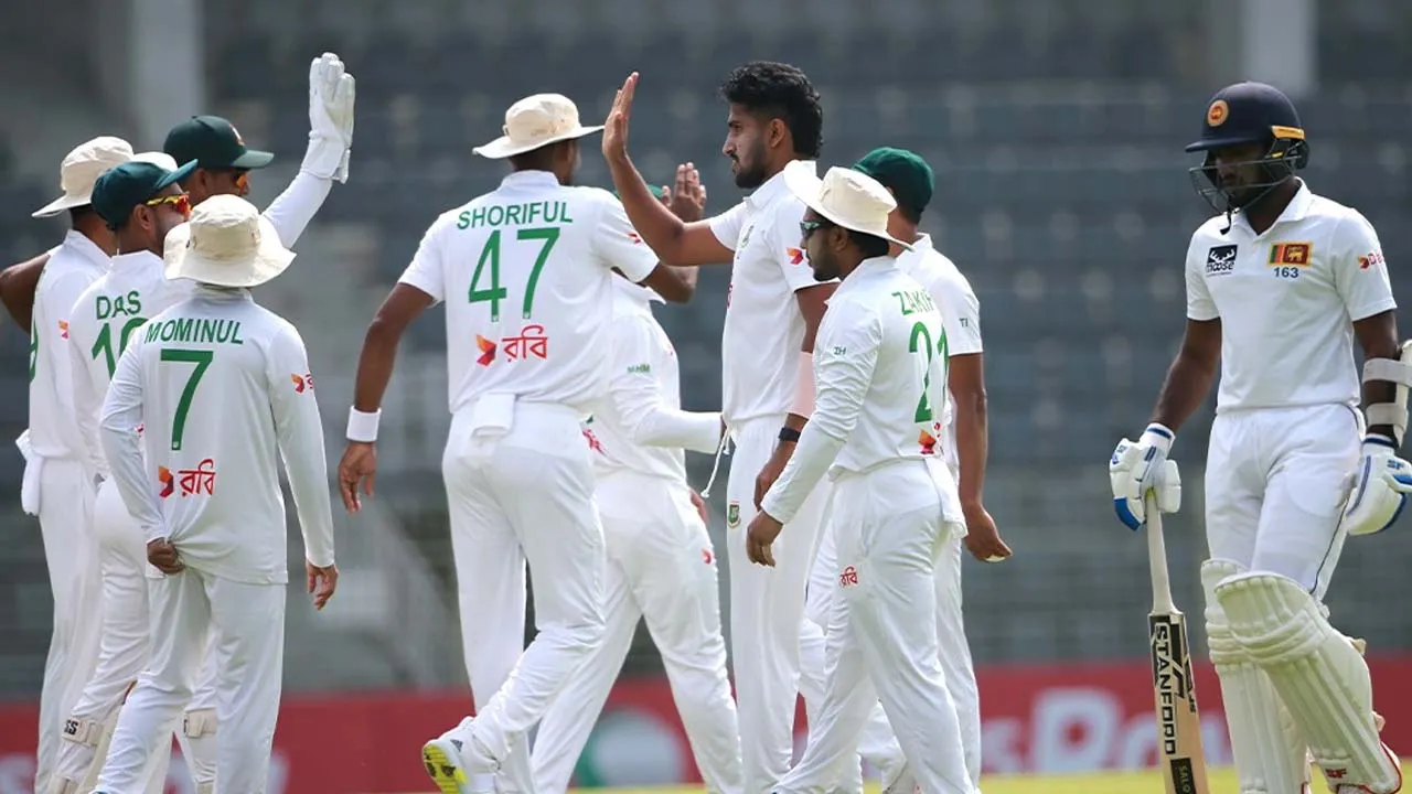 খালেদের পর রানার তোপে তিনশ’র আগেই থামল শ্রীলঙ্কা