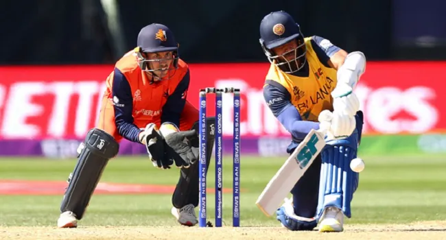 নেদারল্যান্ডসকে ১৬৩ রানের লক্ষ্য দিলো শ্রীলঙ্কা