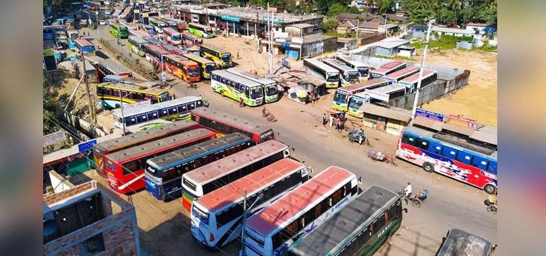 সিলেটে গণপরিবহন বন্ধ