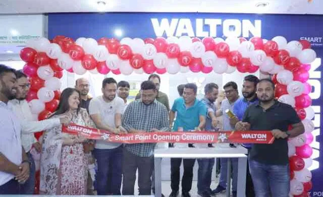 শ্যামলীতে ওয়ালটন মোবাইলের নতুন ব্র্যান্ড শপ ‘এ জে টেলিকম’