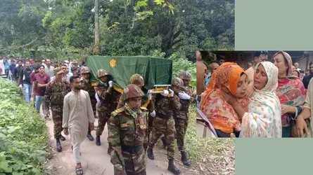 সেনাসদস্য রিফায়াতের মরদেহ রাজশাহীতে, শোকে পরিবার
