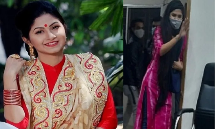 নায়িকা স্পর্শিয়া মদ্যপ বন্ধুর সঙ্গে আটক, থানায় গিয়ে মুক্তি