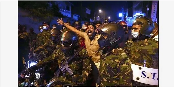 শ্রীলঙ্কায় ফের কারফিউ জারি